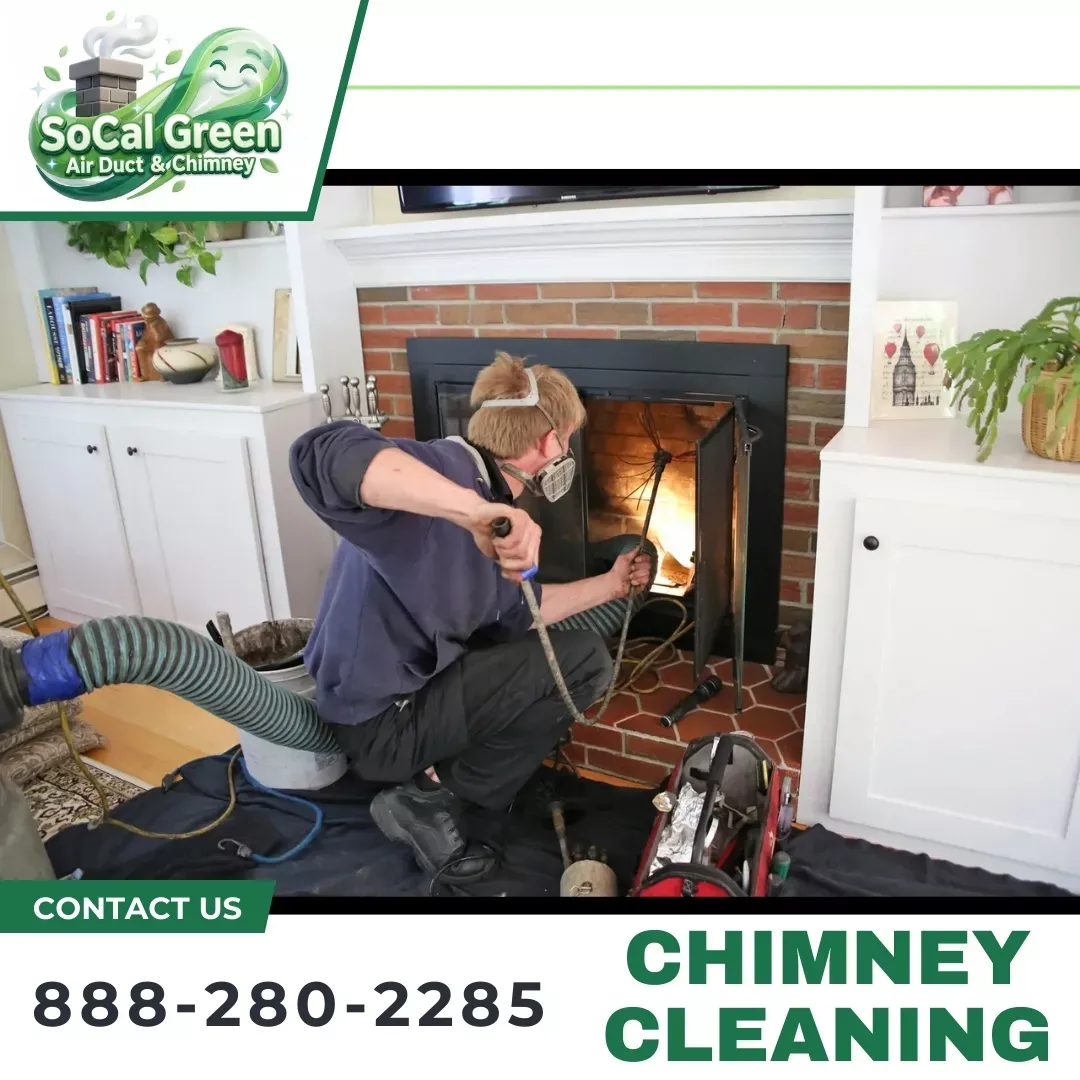 SoCal Green technician performing creosote removal